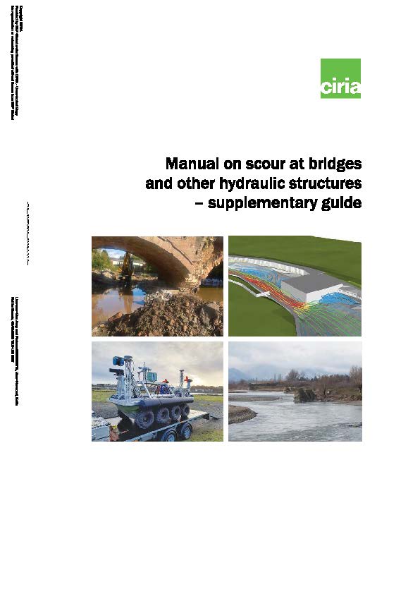 SP171 - Manual on scour at bridges
and other hydraulic structures
- supplementary guide